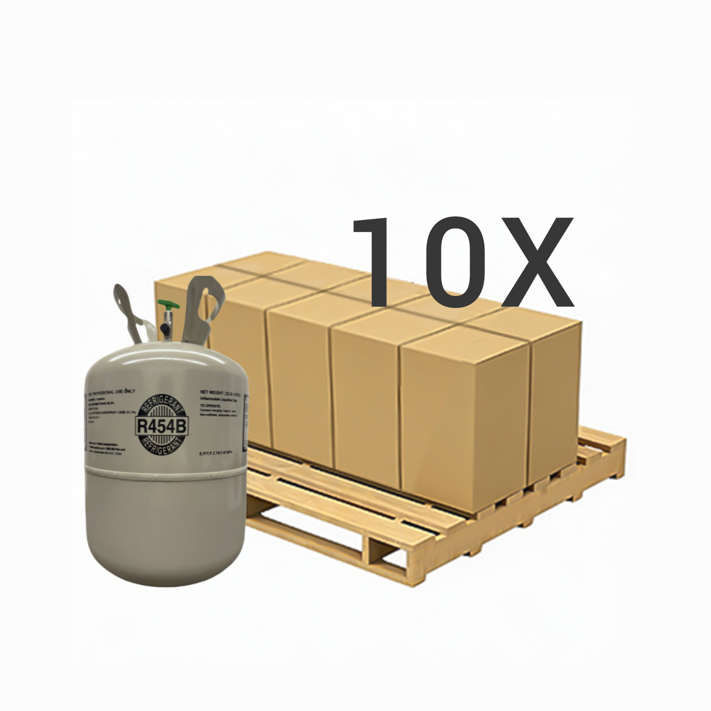 22LB R454B (R-454B) Refrigerant Gas | 40 Cylinders