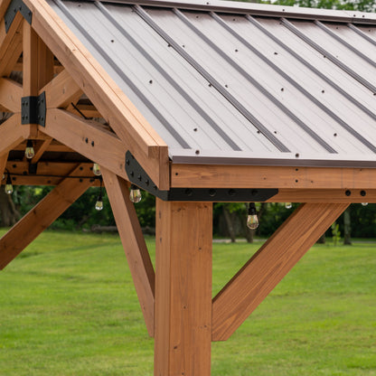 3.7m x 3.1m (12ft x 10ft) Norwood Gazebo
