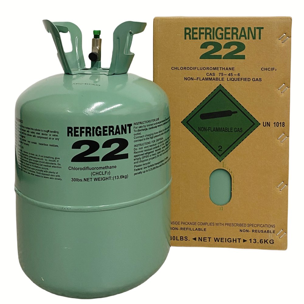 30LB R22 (R-22) Refrigerant Gas | 10 Cylinders