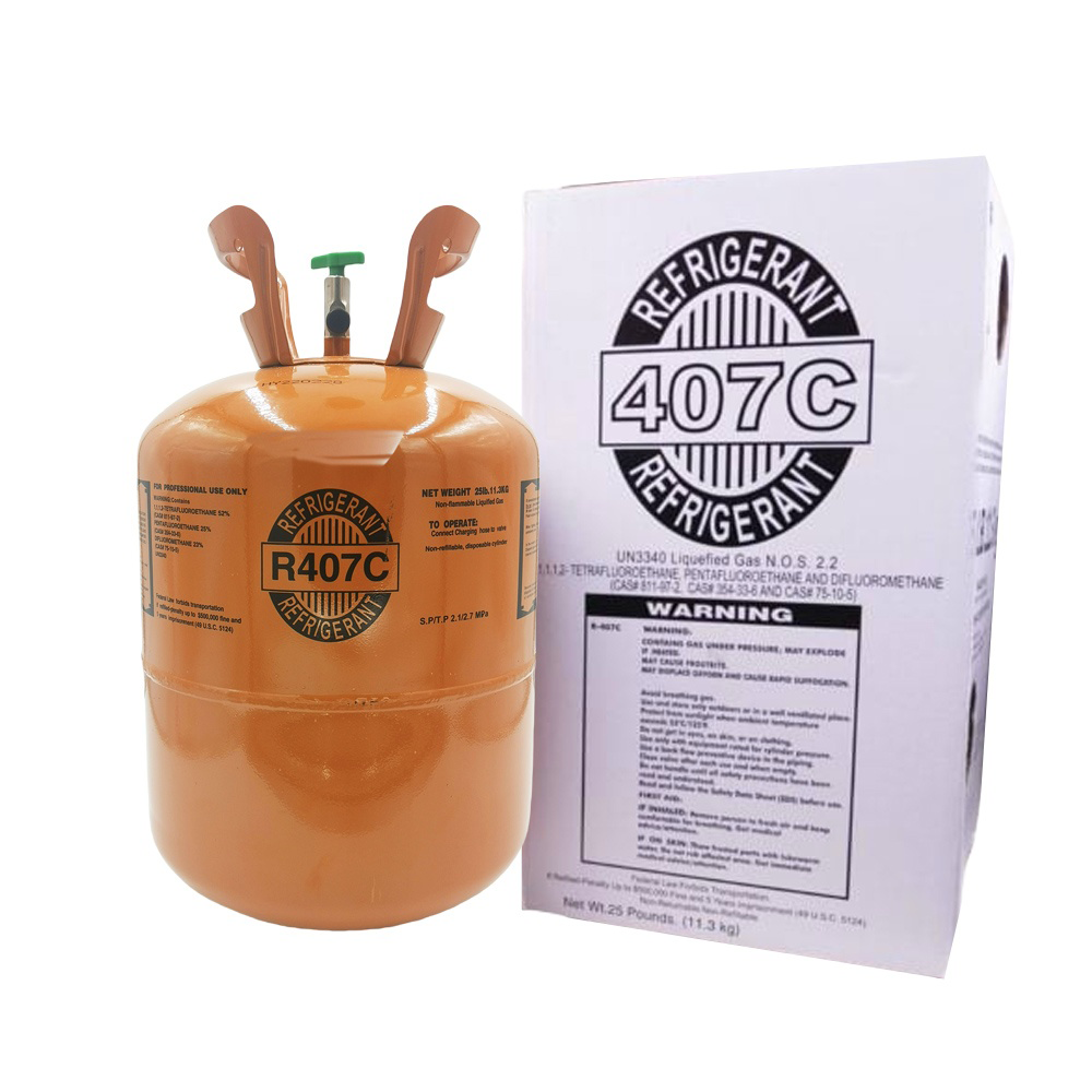 25LB R407C (R-407C) Refrigerant Gas | 30  Cylinders