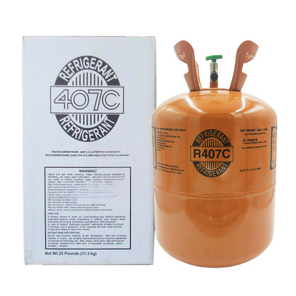25LB R407C (R-407C) Refrigerant Gas | 30  Cylinders