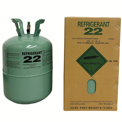 30LB R22 (R-22) Refrigerant Gas | 20 Cylinders