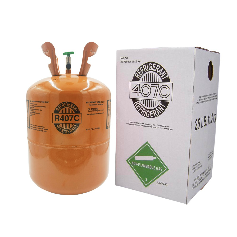 25LB R407C (R-407C) Refrigerant Gas | 10  Cylinders