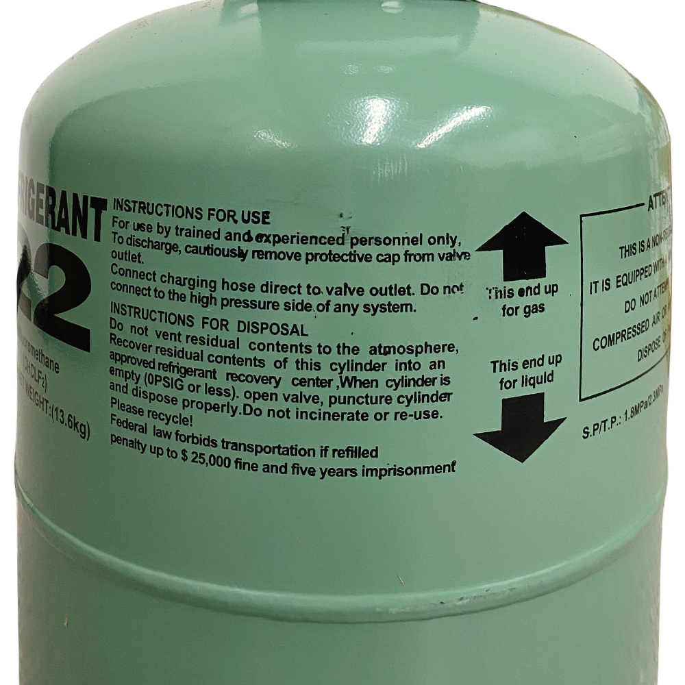 30LB R22 (R-22) Refrigerant Gas | 10 Cylinders