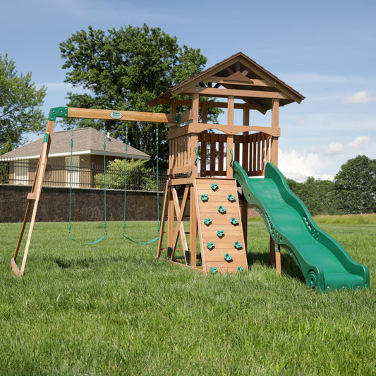 Lightning Ridge Swing Set and Climbing Frame