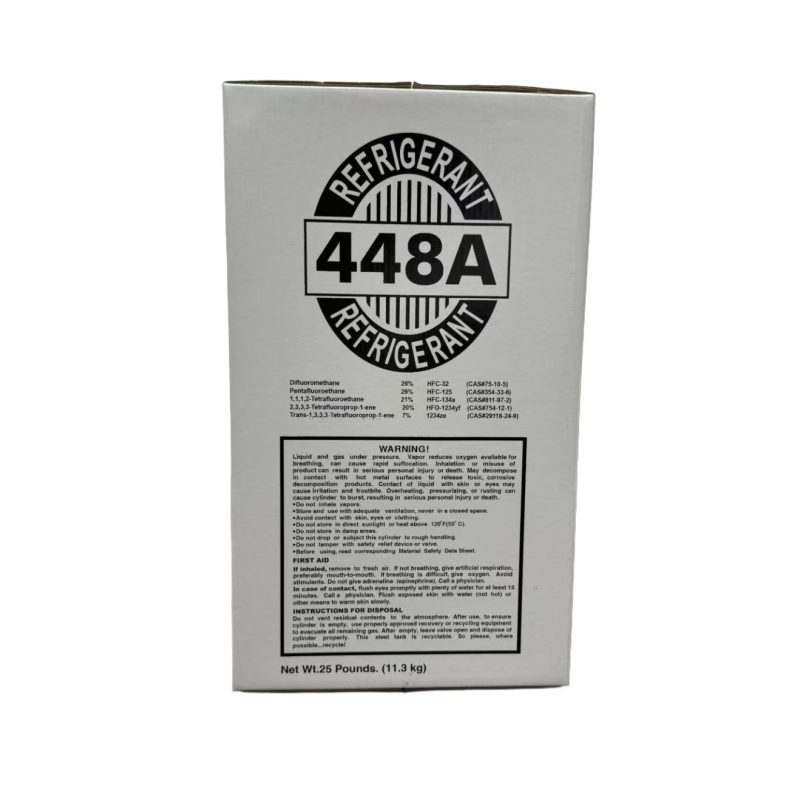 25LB R448A (R-448A) Refrigerant Gas | 5 Cylinders