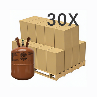 25LB R407A (R-407A) Refrigerant Gas | 10 Cylinders
