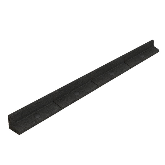 Flexible Lawn Edging 16.8m With Mallet - Black