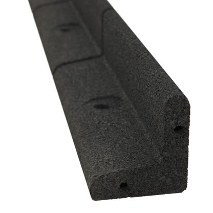 Flexible Lawn Edging 48m With Mallet - Black