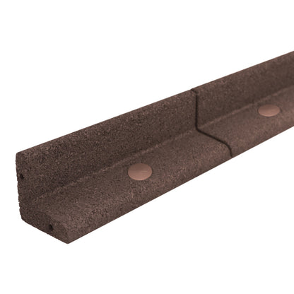 Flexible Lawn Edging 33.6m With Mallet - Brown