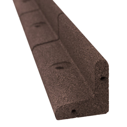 Flexible Lawn Edging 24m With Mallet - Brown
