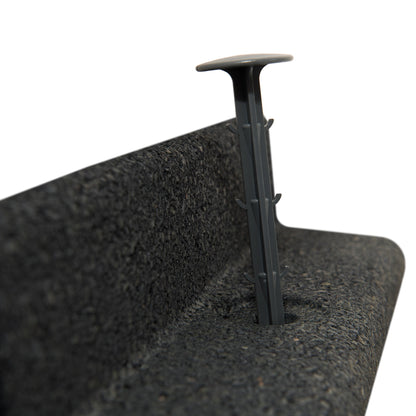 Flexible Lawn Edging 14.4m With Mallet - Grey