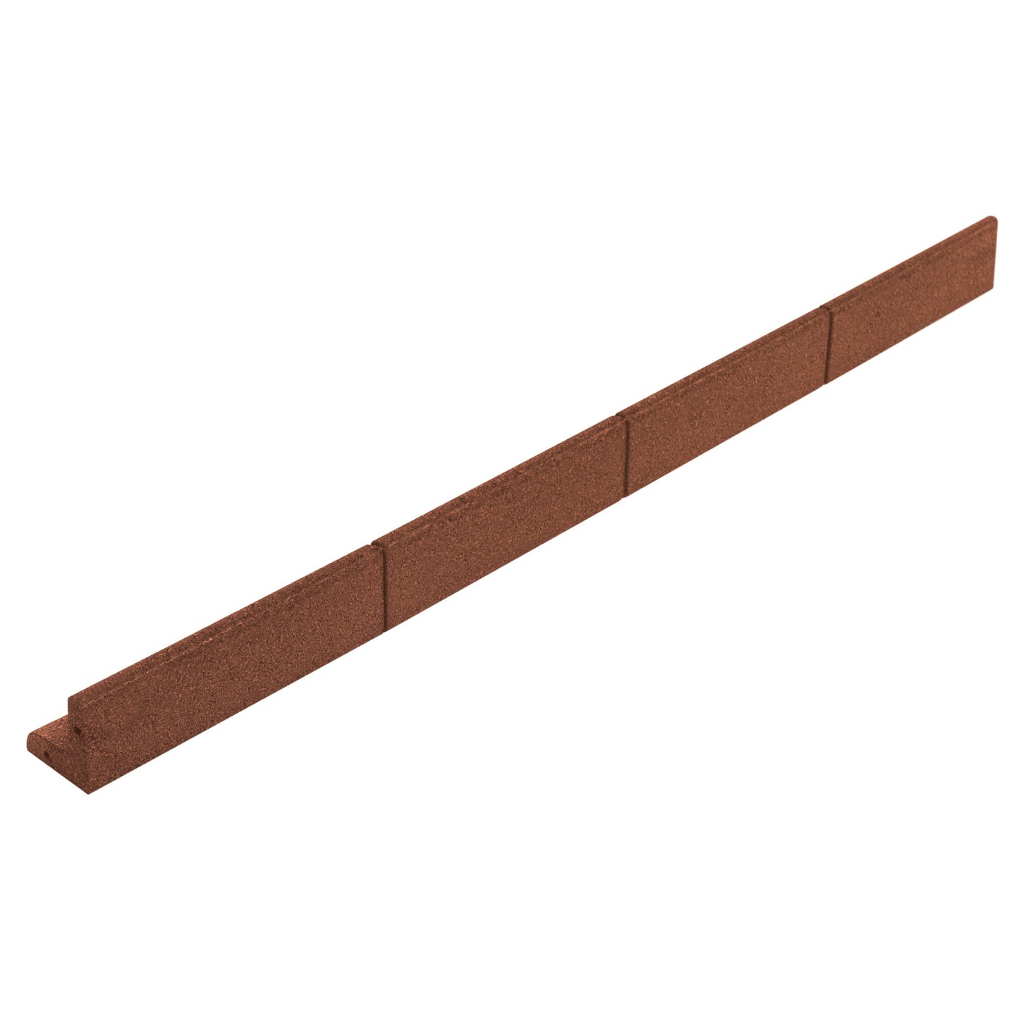 Flexible Lawn Edging 60m With Mallet - Terracotta