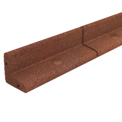 Flexible Lawn Edging 12m With Mallet - Terracotta