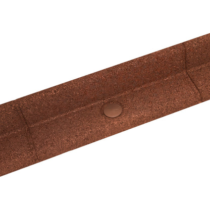 Flexible Lawn Edging 28.8m With Mallet - Terracotta