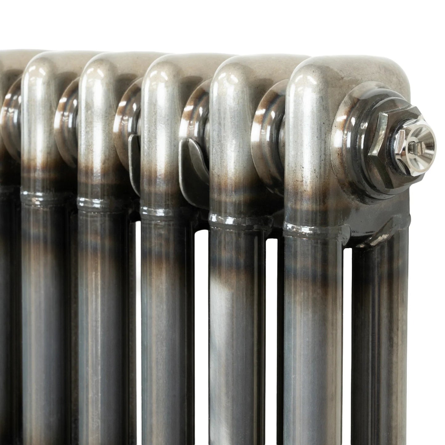 Traditional 3 Column Radiator - 600 x 1190mm - Raw Metal