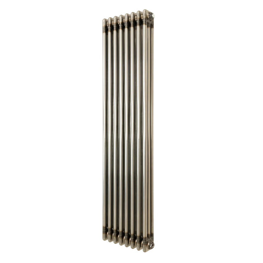 Traditional 3 Column Radiator - 1500 x 380mm - Raw Metal