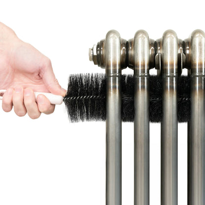 Traditional 3 Column Radiator - 1500 x 560mm - Raw Metal