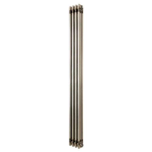 Traditional 3 Column Radiator - 1800 x 200mm - Raw Metal