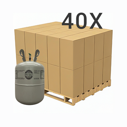 11 LB R1234yf (R-1234yf) Refrigerant Gas | 10 Cylinders