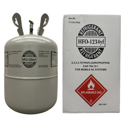 11 LB R1234yf (R-1234yf) Refrigerant Gas | 20 Cylinders