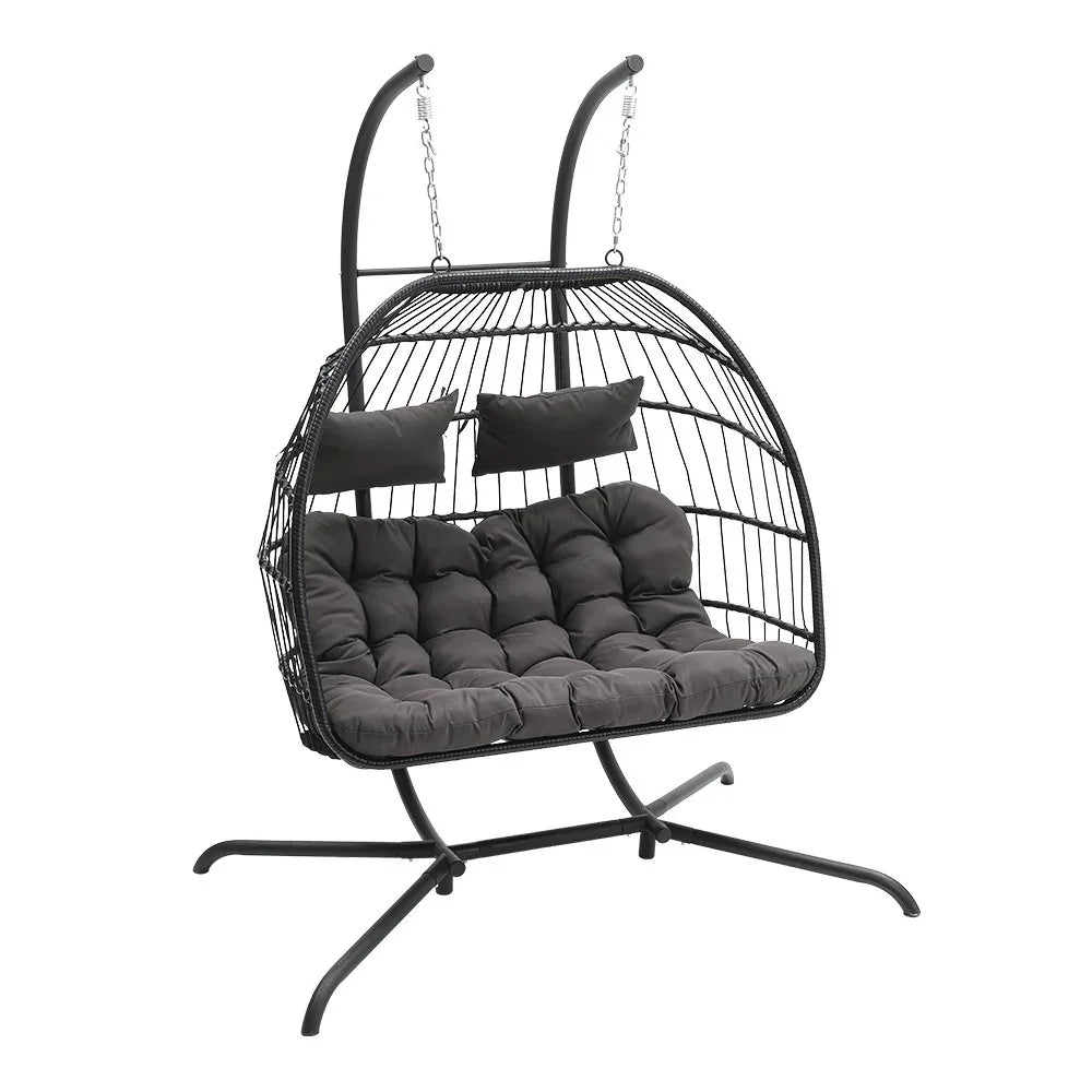 Hanging 2-Seater Egg Chair