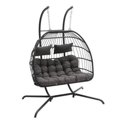 Hanging 2-Seater Egg Chair
