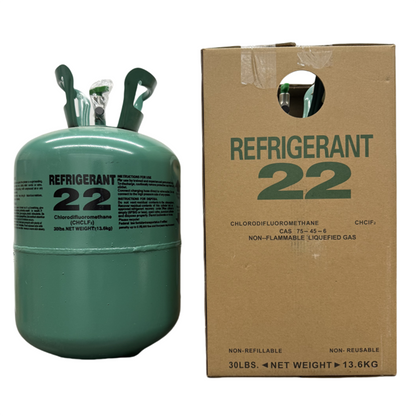 30LB R22 (R-22) Refrigerant Gas | 5 Cylinders