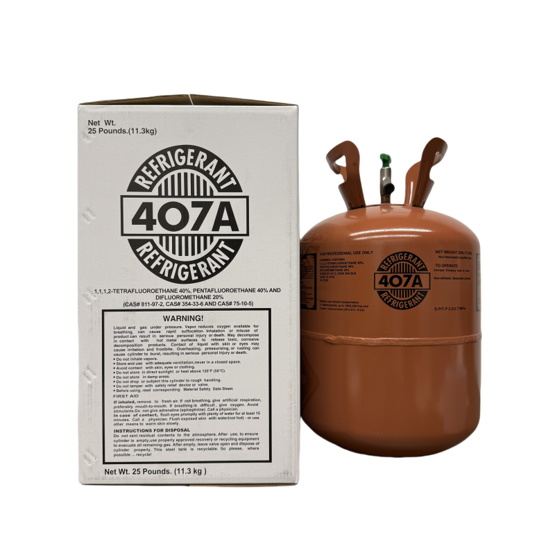 25LB R407A (R-407A) Refrigerant Gas | 10 Cylinders