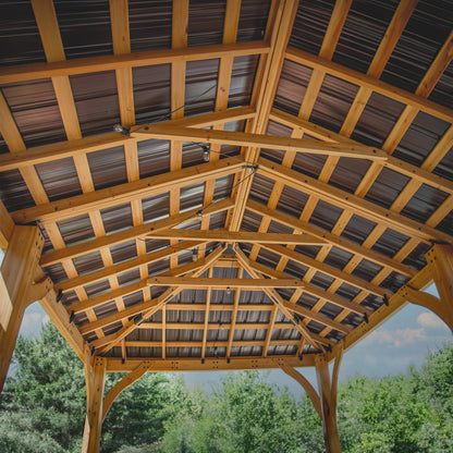 6.1m x 3.7m (20ft x 12ft) Barrington Gazebo/Carport