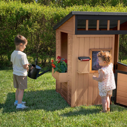 Caraway Cottage Playhouse - Light Brown
