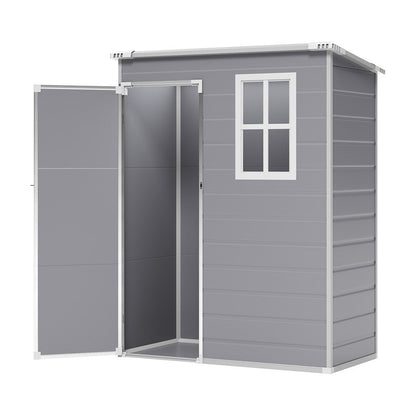 5x3ft Plastic Garden Tool Shed